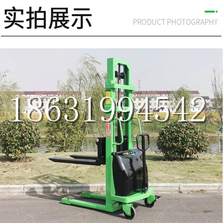 仁爱区电动叉车堆高车液压铲车电瓶1吨2吨站驾步行式小型全自动叉车